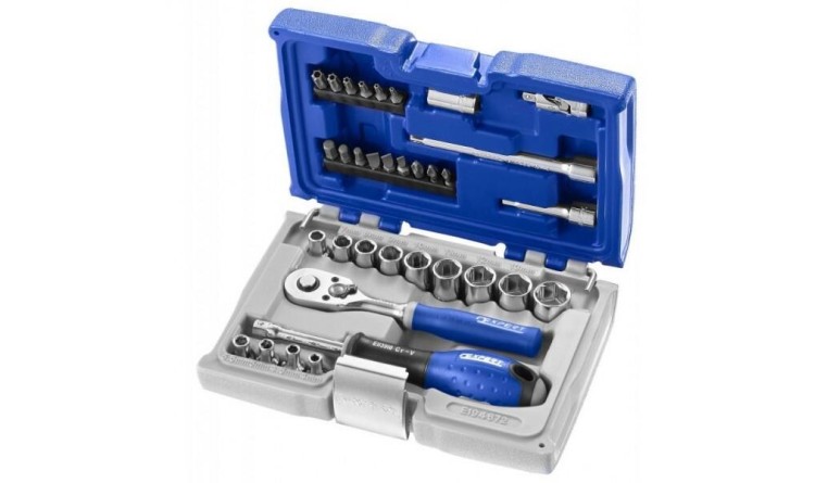 TONA EXPERT E194672 34dílná sada 1/4" hlavic