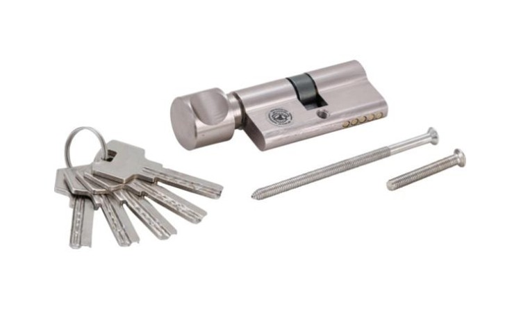 KRAFTMANN BGS1085260 Bezpečnostní cylindrický zámek s knoflíkem 60mm