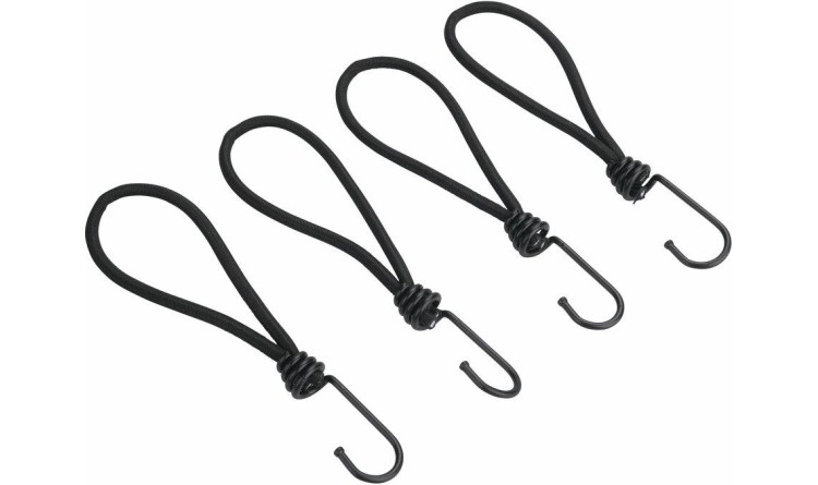 EXTOL 8861110 Gumy upínací krátké latexové 4ks, 18cm x O 6mm, latex