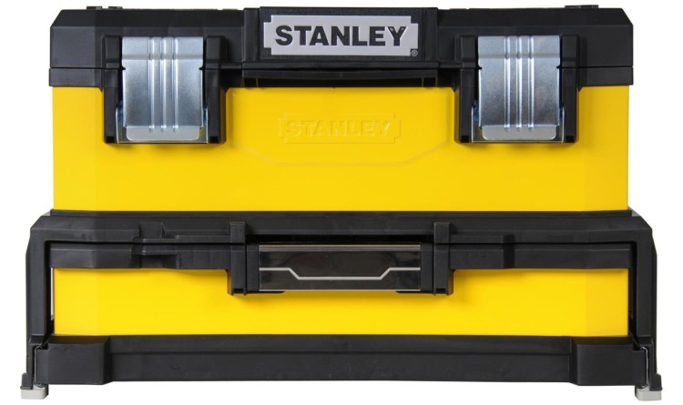 STANLEY 1-95-829 Kovoplastový box na nářadí se zásuvkou