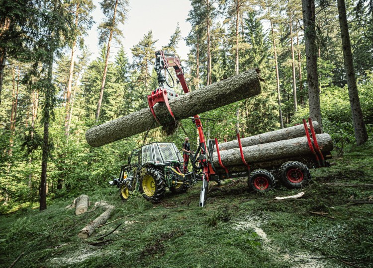 Vyvážecí vlek KRPAN s lesní nástavbou John Deere | 46. díl Agrozet od A do Zet