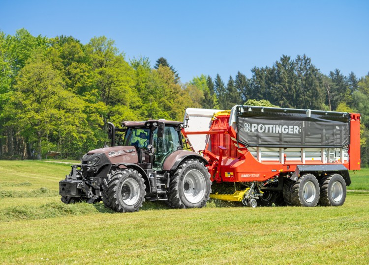 Pöttinger JUMBO 5000: Nová generace senážních vozů nastavuje laťku výš