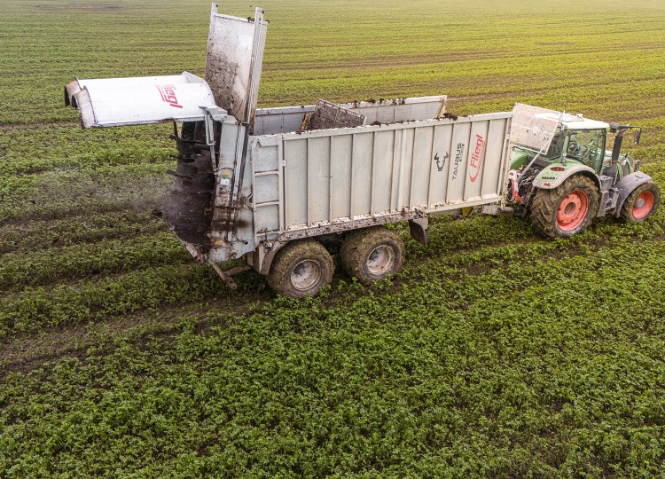 Fliegl – aplikace kejdy, digestátu a močůvky