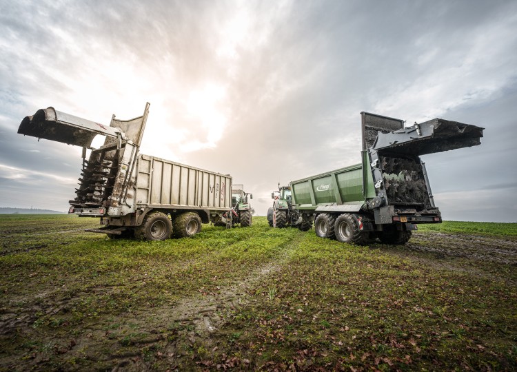 Fliegl – aplikace kejdy, digestátu a močůvky