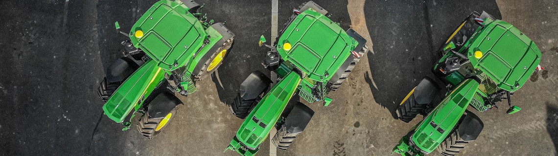 Agrozet testovací flotila John Deere