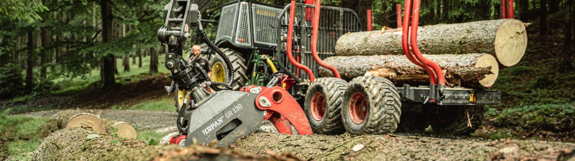 Vyvážecí vlek KRPAN s lesní nástavbou John Deere | 46. díl Agrozet od A do Zet