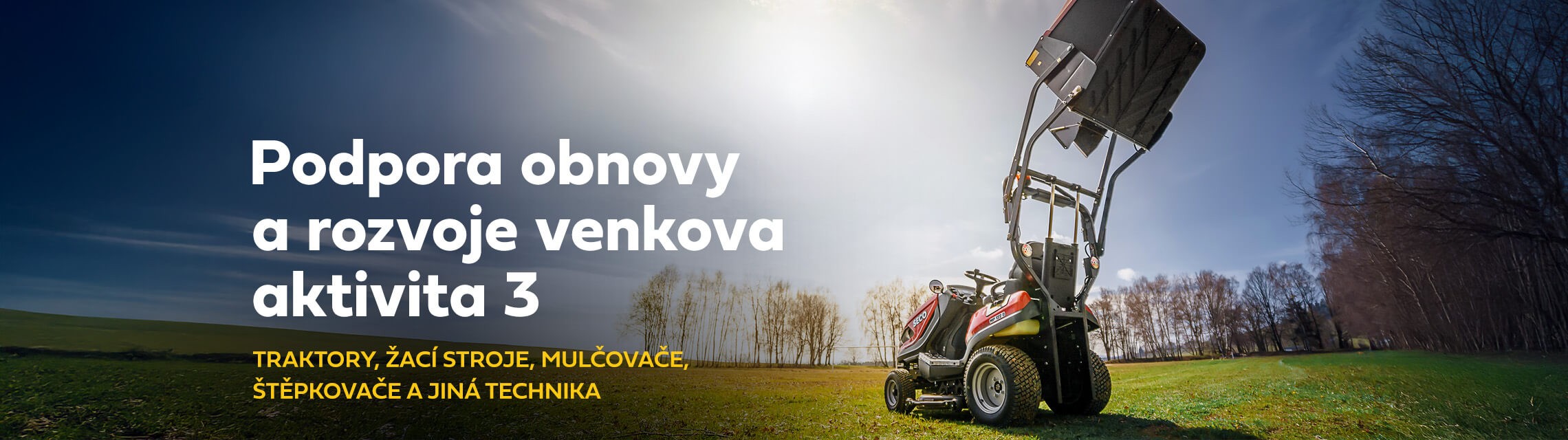 PORR – Podpora obnovy a rozvoje venkova aktivita 3