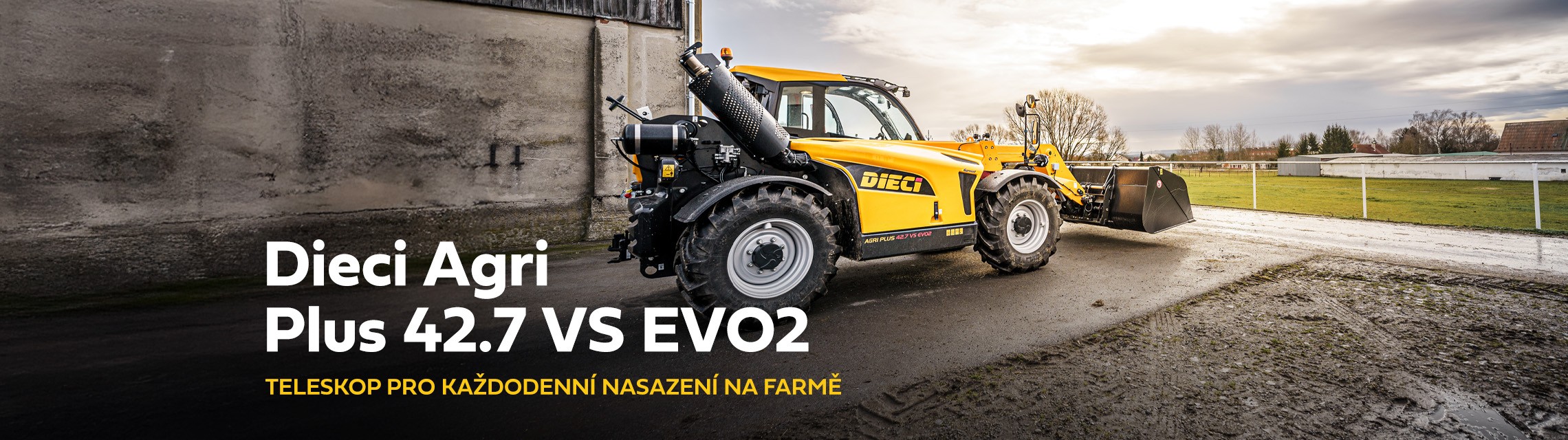 Dieci Agri Plus 42.7: Manipulátor pro každodenní nasazení na farmě