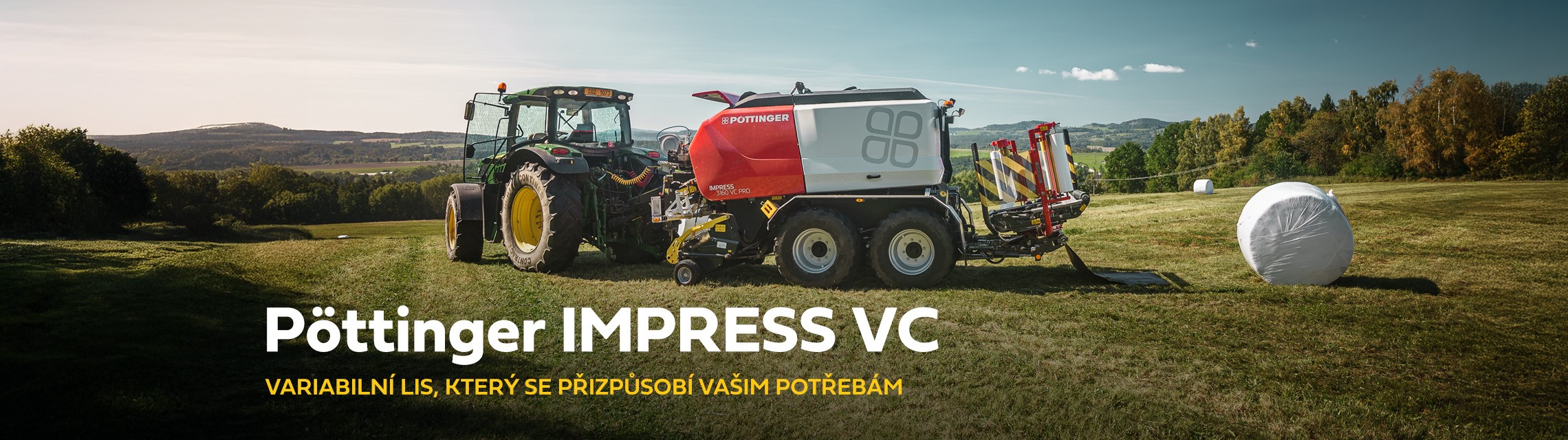 Pöttinger IMPRESS VC: Variabilní lis, který se přizpůsobí vašim potřebám