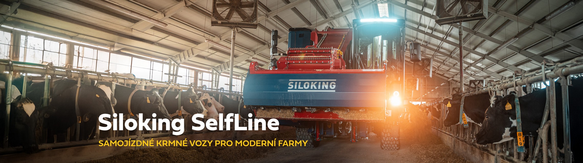Siloking SelfLine – samojízdné krmné vozy pro moderní farmy