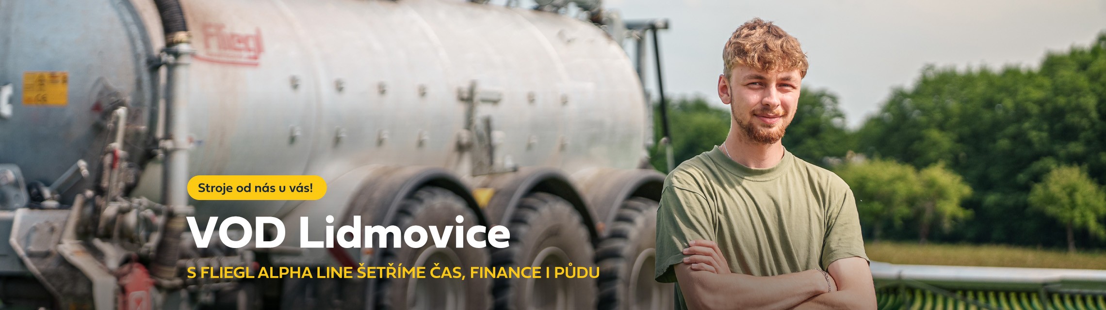 Zkušenosti s cisternou Fliegl Alpha Line ve VOD Lidmovice