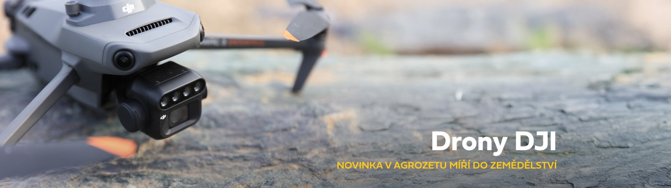Drony DJI – novinka v Agrozetu míří do zemědělství
