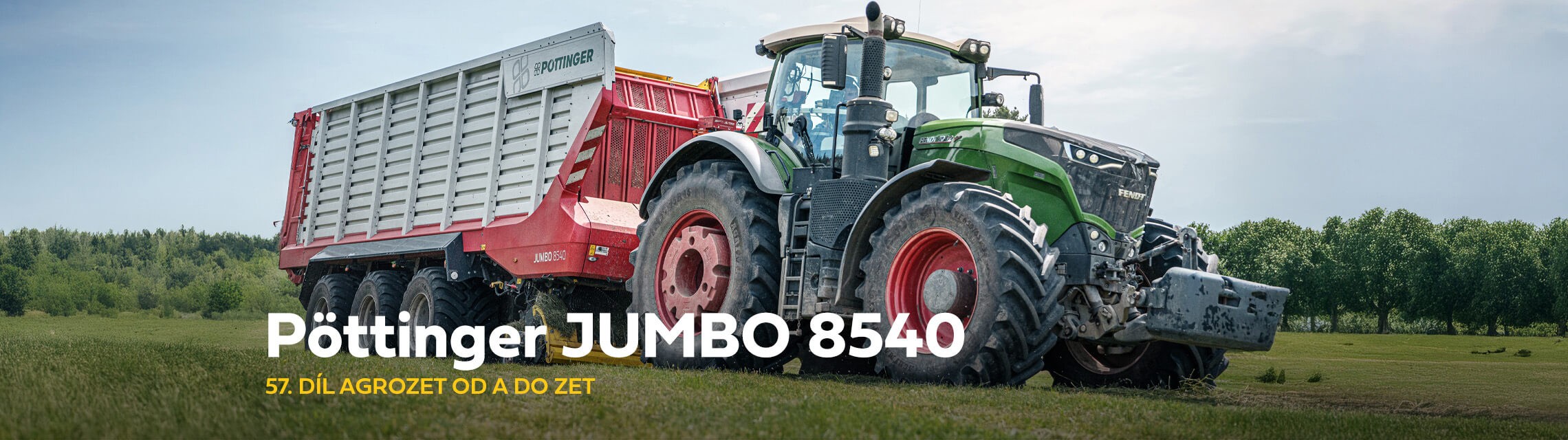 Pöttinger JUMBO 8540 | 57. díl Agrozet od A do Zet
