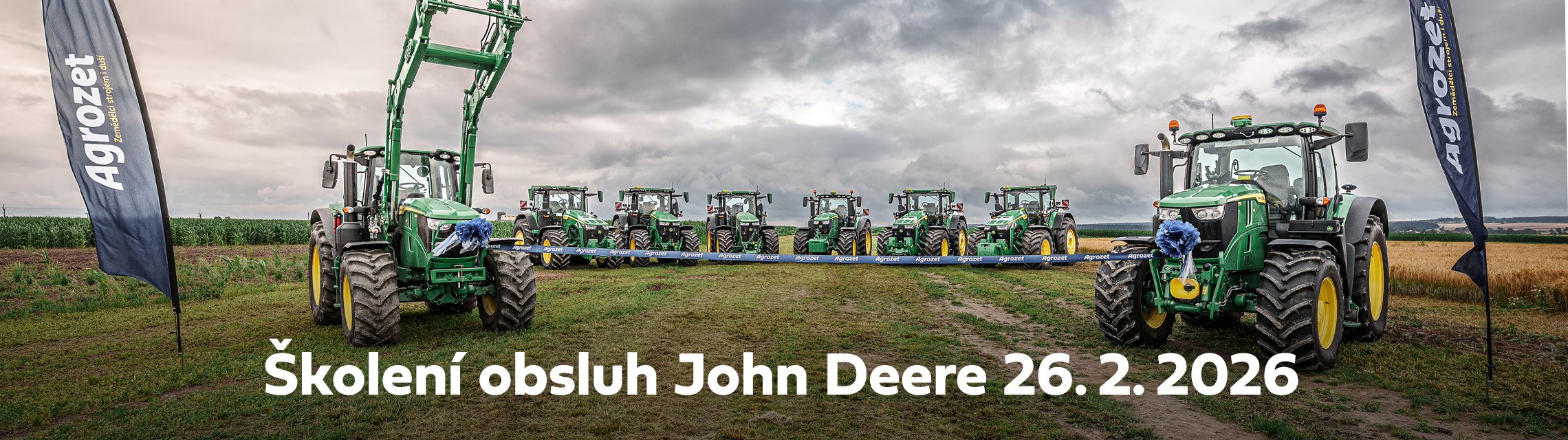 Školení obsluh John Deere 26. 2. 2026